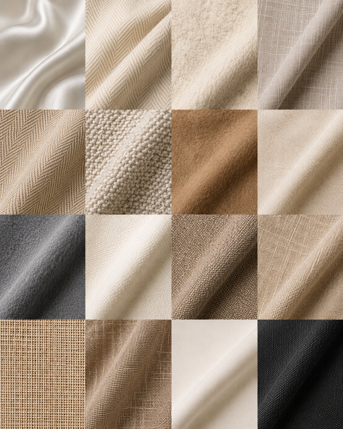 Natural textile and fiber textures